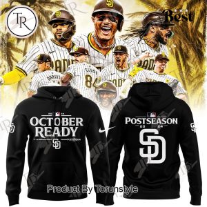 San Diego Padres October Ready Postseason 2024 Hoodie – Black