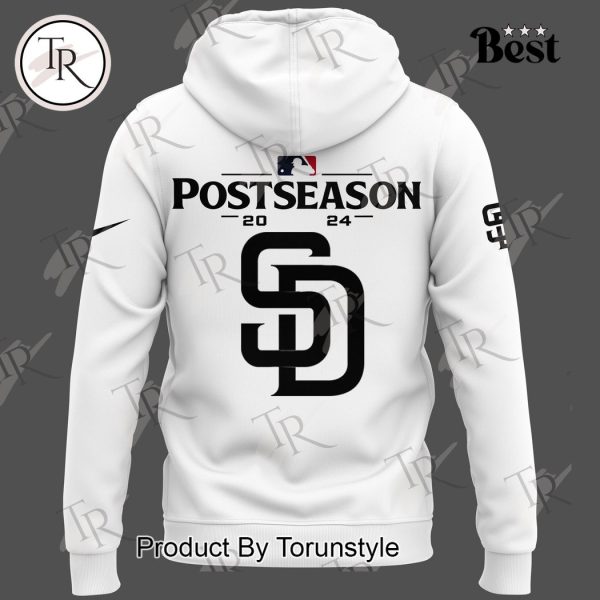 San Diego Padres October Ready Postseason 2024 Hoodie – White