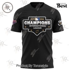 Omaha Storm Chasers 2024 First-Half Champions International League T-Shirt