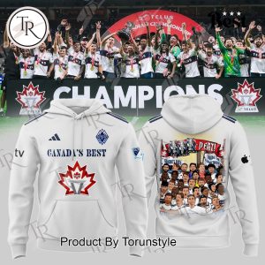 Vancouver Whitecaps FC 2024 Canadian Champions Hoodie