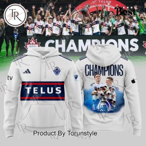 Vancouver Whitecaps FC 2024 Canadian Champions Hoodie