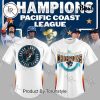 Personalized Sugar Land Space Cowboys Pacific Coast League Champions Baseball Jersey