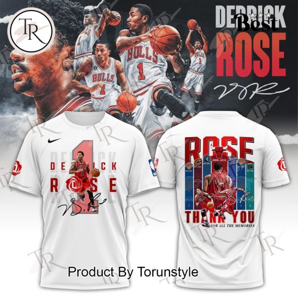 Derrick Rose Thank You For All The Memories Hoodie