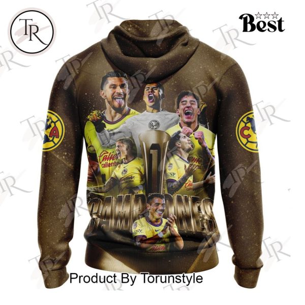 LIGA MX Club America Special 2024 Campeones Cup Design Hoodie