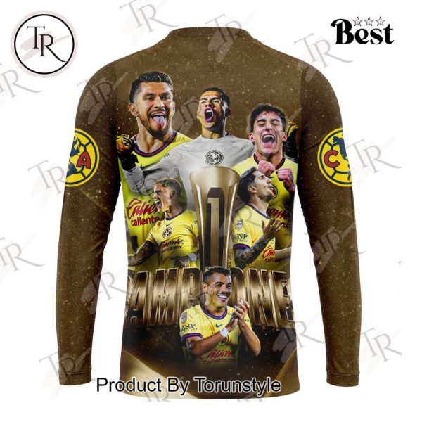 LIGA MX Club America Special 2024 Campeones Cup Design Hoodie