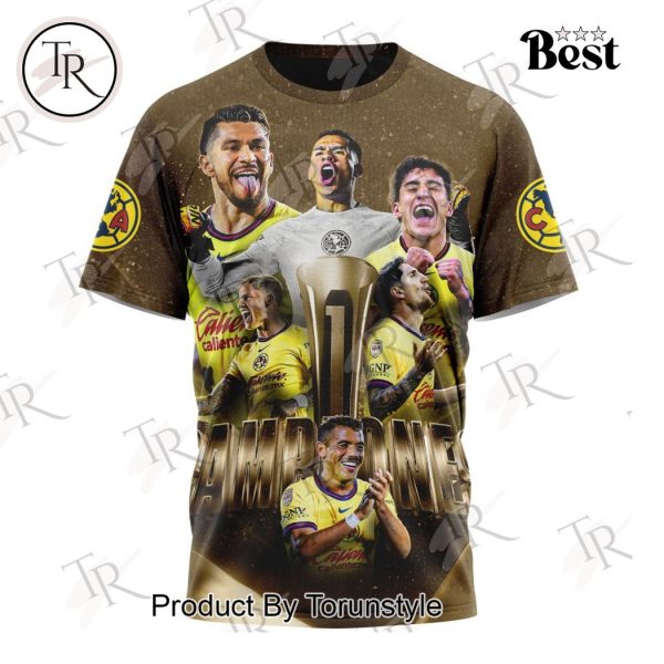 LIGA MX Club America Special 2024 Campeones Cup Design Hoodie