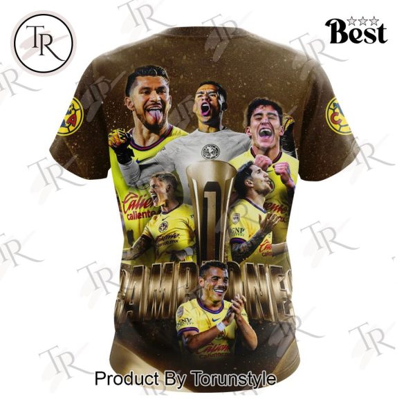 LIGA MX Club America Special 2024 Campeones Cup Design Hoodie