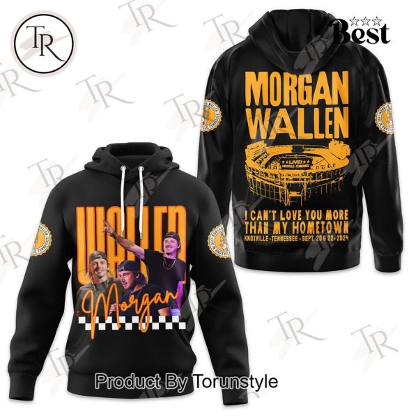 Morgan Wallen Live Knoxville Tennessee Hoodie