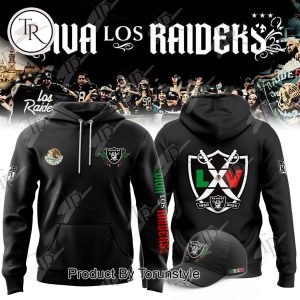 2024 Las Vegas Raiders Viva Los Raiders Hoodie, Cap