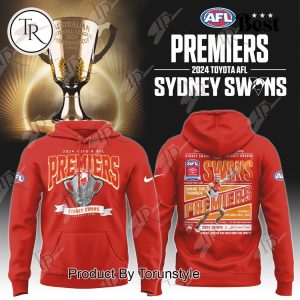 Premiers 2024 Toyota AFL Sydney Swans Hoodie