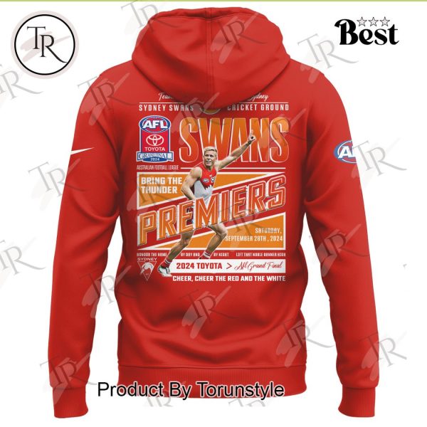 Premiers 2024 Toyota AFL Sydney Swans Hoodie