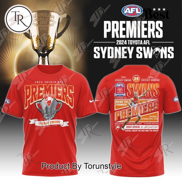 Premiers 2024 Toyota AFL Sydney Swans Hoodie