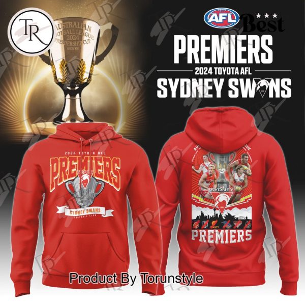 Sydney Swans 2024 Toyota AFL Premiers Hoodie