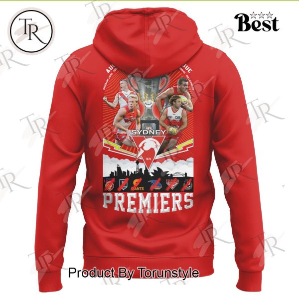 Sydney Swans 2024 Toyota AFL Premiers Hoodie