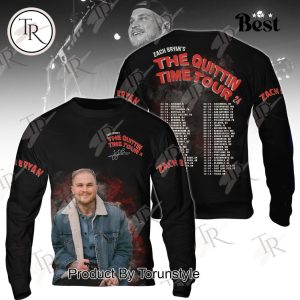 Zach Bryan’s The Quittin Time Tour 2024 Hoodie