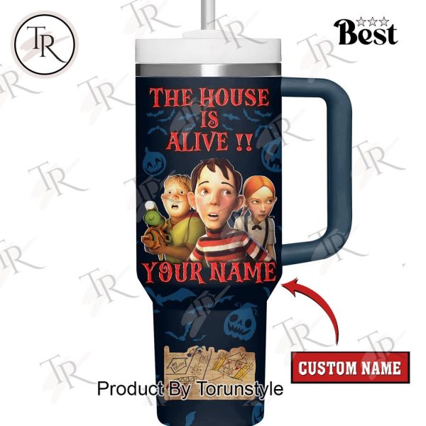 Monster House The House Is Alive Custom Name 40oz Tumbler