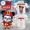 Special Mickey Mouse Design Las Vegas Raiders Baseball Jersey