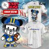 Special Mickey Mouse Design Los Angeles Chargers Baseball Jersey