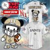 Special Mickey Mouse Design New York Giants Baseball Jersey