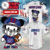 Special Mickey Mouse Design New York Jets Baseball Jersey