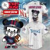 Special Mickey Mouse Design Washington Commanders Baseball Jersey