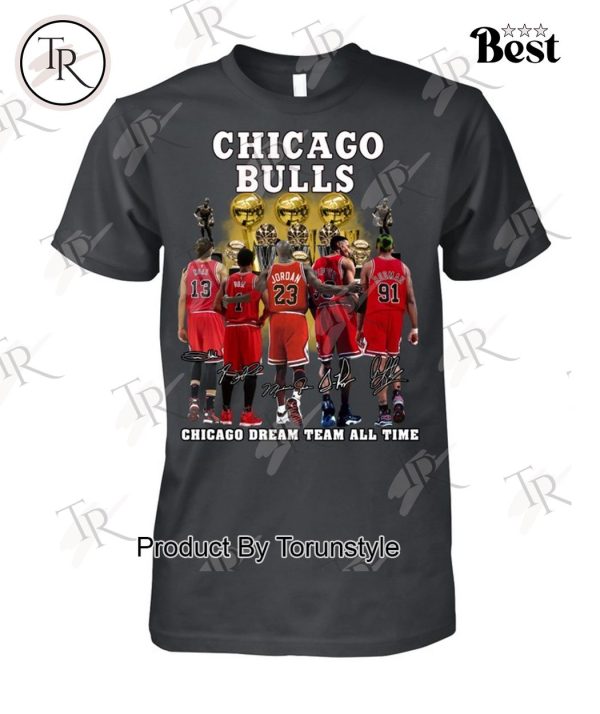 Chicago Bulls Chicago Dream Team All Time T-Shirt