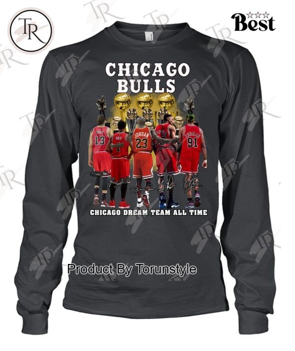 Chicago Bulls Chicago Dream Team All Time T-Shirt