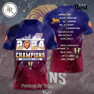 2024 National Champions Brisbane Lions Hoodie