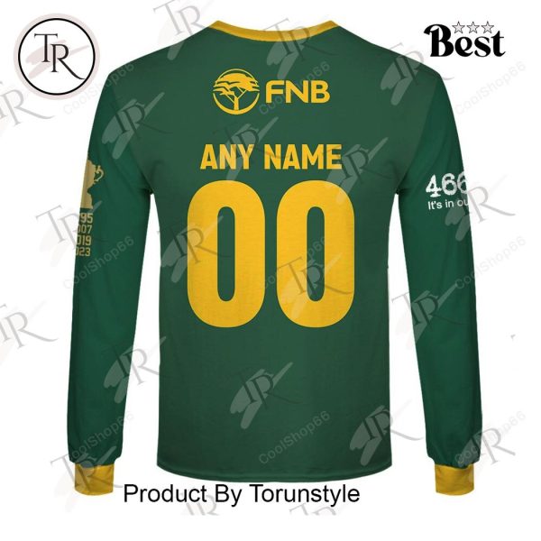 Springboks Home Jersey 2024 Style Hoodie