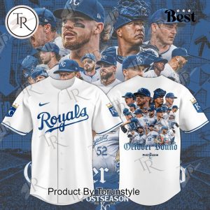 Kansas City Royals 2024 MLB Postseason Baseball Jersey