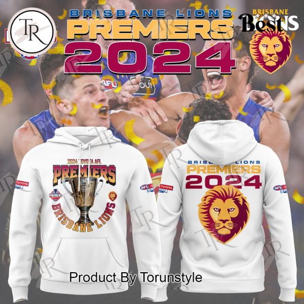 2024 Toyota AFL Premiers Brisbane Lions Hoodie