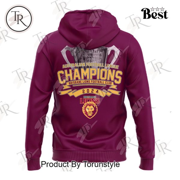 Autralian Football League Brisbane Lions Football Club 2024 Hoodie