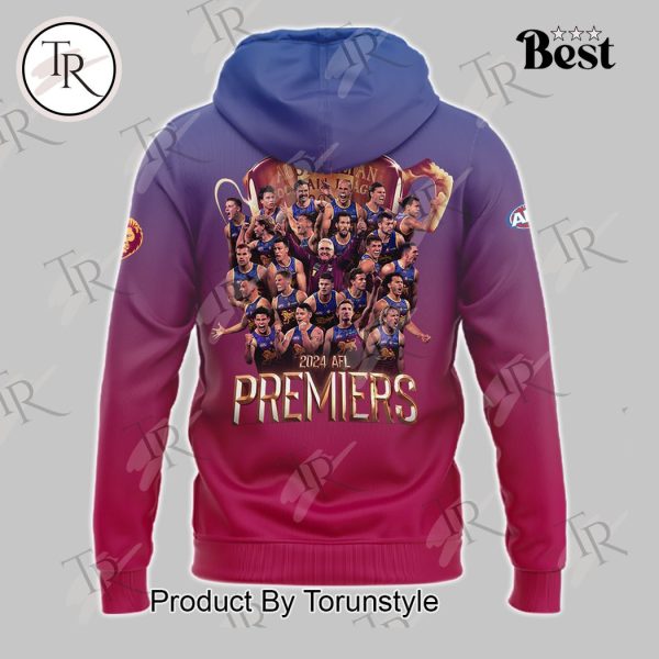 Brisbane Lions 2024 Autralian Football League Champions Hoodie