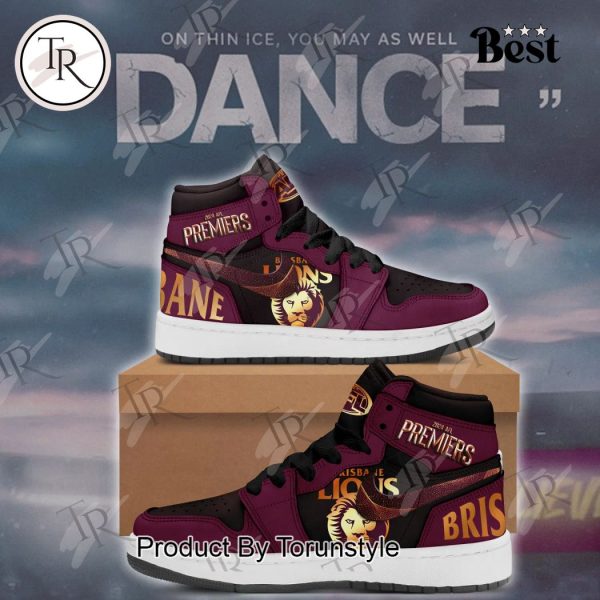 Brisbane Lions 2024 AFL Premiers Air Jordan 1, Hightop