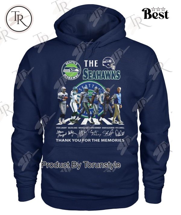 Seattle Seahawks 50th Anniversary Thank You For The Memories T-Shirt