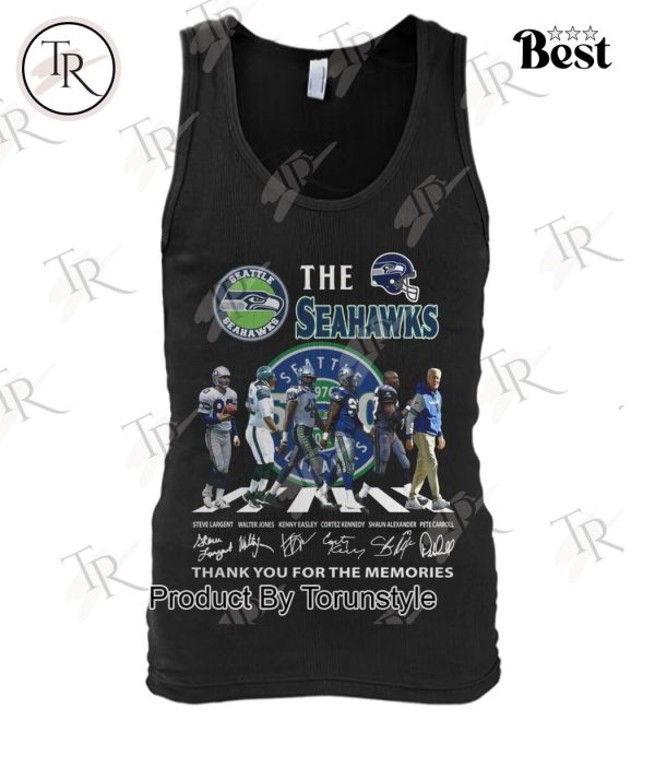 Seattle Seahawks 50th Anniversary Thank You For The Memories T-Shirt