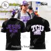 Jesus Won TCU Football T-Shirt – Purple