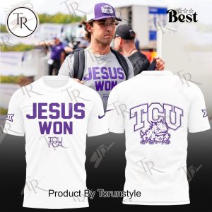 TCU Football 2024 Jesus Won Hoodie, Longpants, Cap