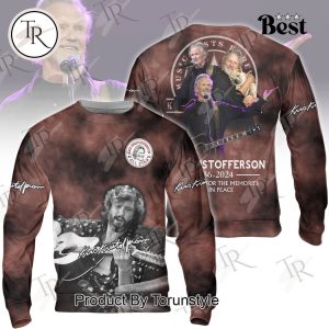 Kris Kristofferson 1959-2024 Thank You For The Memories Rest In Peace Hoodie