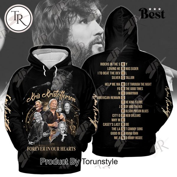 Kris Kristofferson Forever In Our Hearts Hoodie