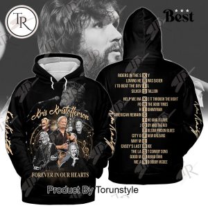 Kris Kristofferson Forever In Our Hearts Hoodie