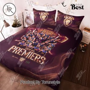 Brisbane Lions 2024 AFL Premiers Bedding Set