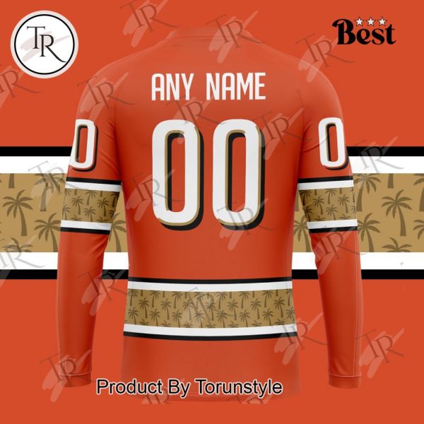 NHL Anaheim Ducks Special Colour Rush Design Hoodie