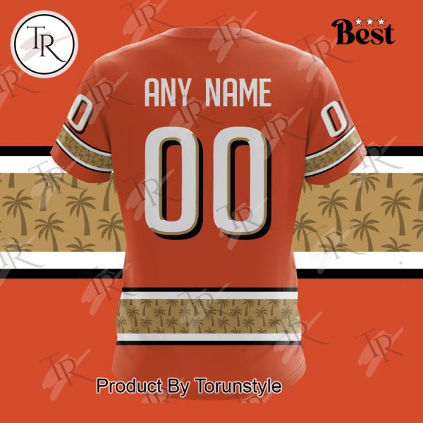 NHL Anaheim Ducks Special Colour Rush Design Hoodie