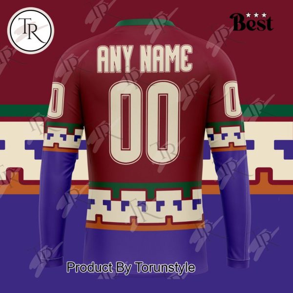 NHL Arizona Coyotes Special Colour Rush Design Hoodie