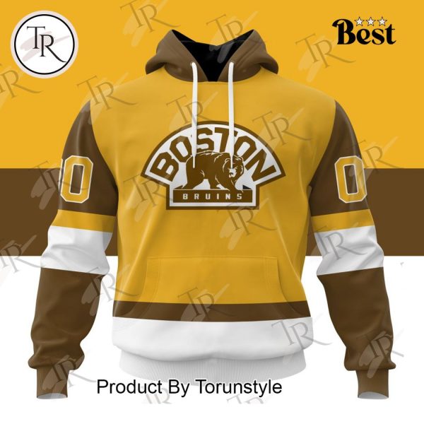 NHL Boston Bruins Special Colour Rush Design Hoodie