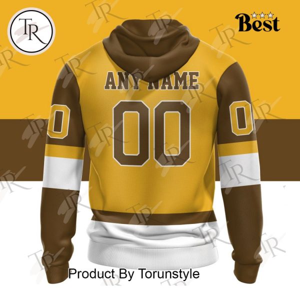 NHL Boston Bruins Special Colour Rush Design Hoodie