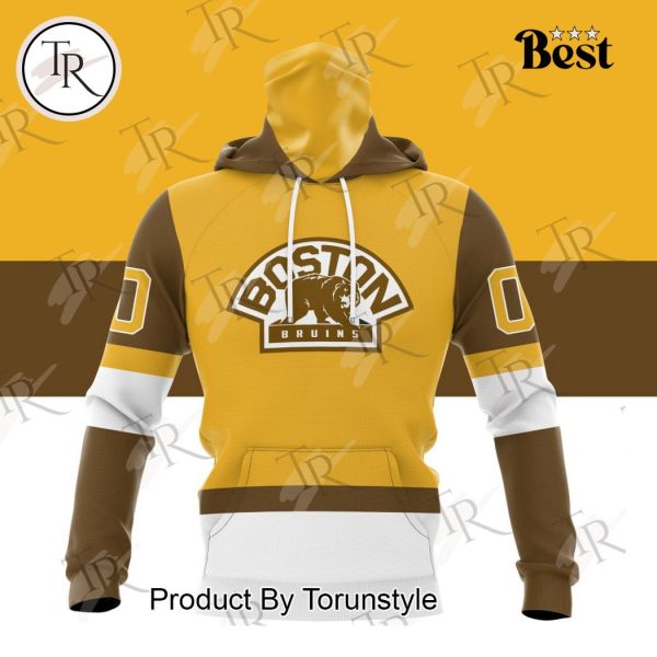 NHL Boston Bruins Special Colour Rush Design Hoodie