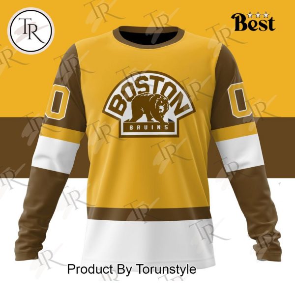 NHL Boston Bruins Special Colour Rush Design Hoodie