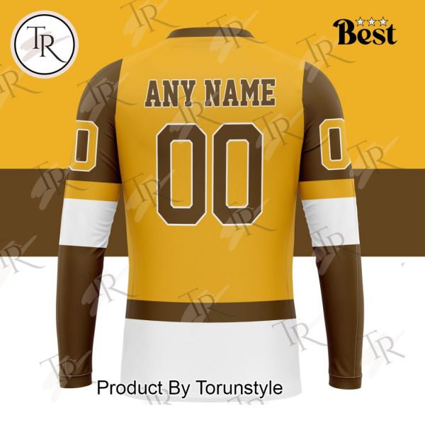 NHL Boston Bruins Special Colour Rush Design Hoodie